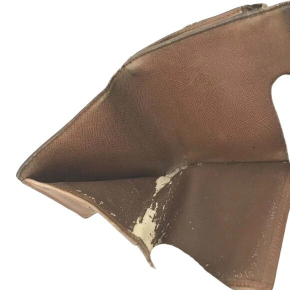 188141BO (L1) Louis Vuitton Wallet  Portefeiulle Elise Brown Monogram - Picture 6 of 9